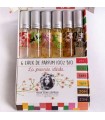 COFFRET DE 6X10ML EAUX DE PARFUM 100% BIO