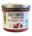 TARTINADE AU CHÈVRE BETTERAVE-CUMIN 90G