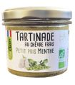 TARTINADE AU CHÈVRE PETIT POIS-MENTHE 90G