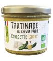 TARTINADE AU CHÈVRE COURGETTE-CURRY 90G